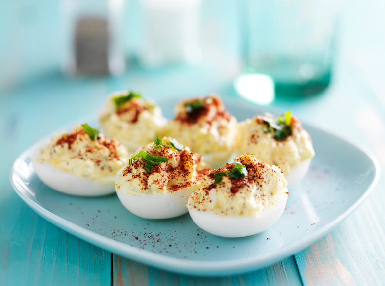 deviled eggs