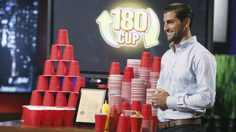 Fallas and 180 Cup on Shark Tank