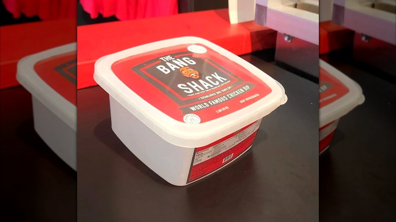 Container of Bang Shack dip