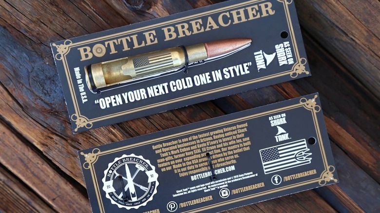 Bottle Breacher opener in packaging