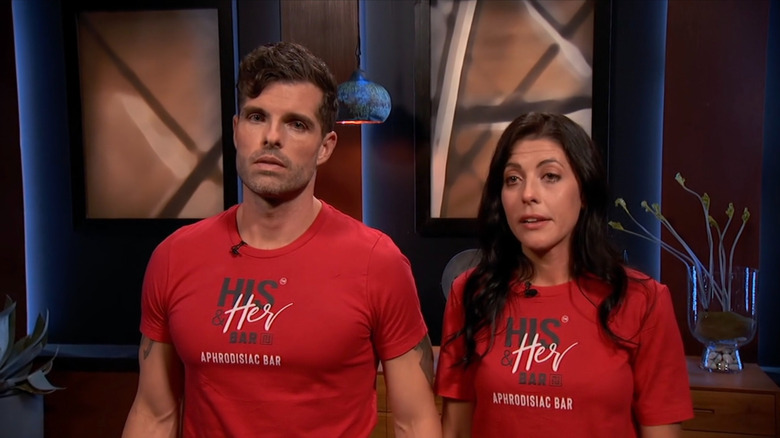 Jennifer and Michael Gallagher (His & Her Bar) on Shark Tank