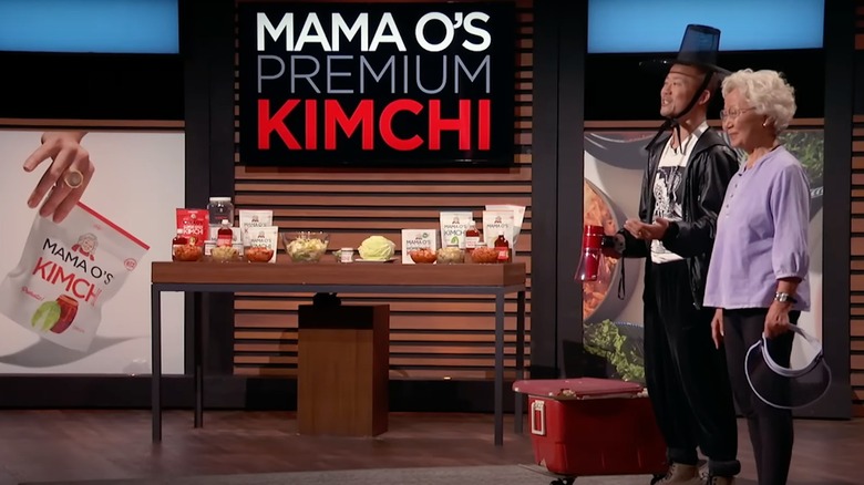 Mama o's presenting at shark tank