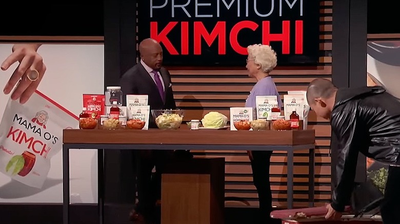Daymond making kimchi with myung Oh
