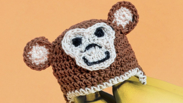 Close-up of Nana Hats' monkey hat