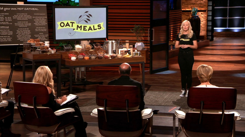 Sam Stephens pitching Oatmeals on Shark Tank Season Season 10