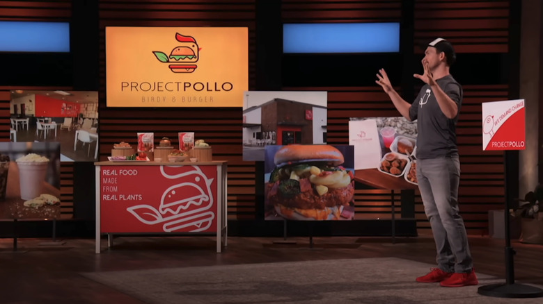 Lucas Bradbury presents Project Pollo on Shark Tank