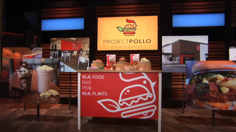 The Project Pollo items appear on Shark Tank