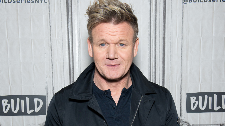 Gordon Ramsay with slight smile