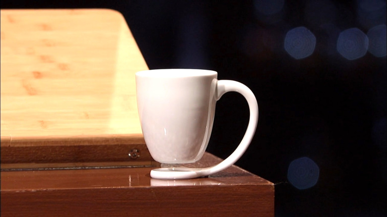 Floating Mug on display in Shark Tank Season 6