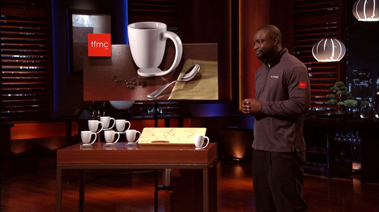 Tigere Chiriga pitches the Floating Mug on Shark Tank Season 6