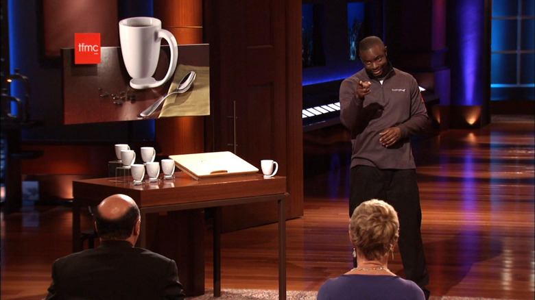 Tigere Chiriga pitches the Floating Mug on Shark Tank Season 6
