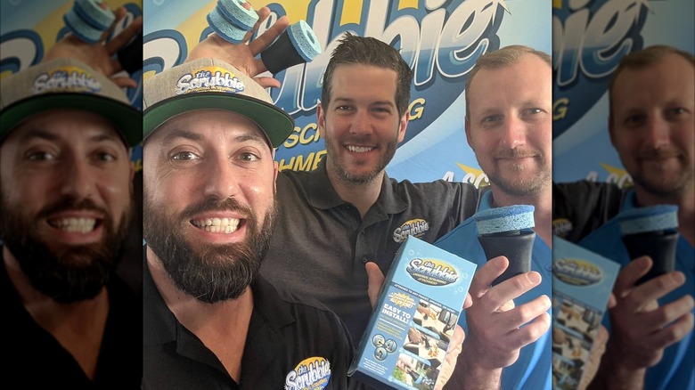 Founders of The Scrubbie smiling