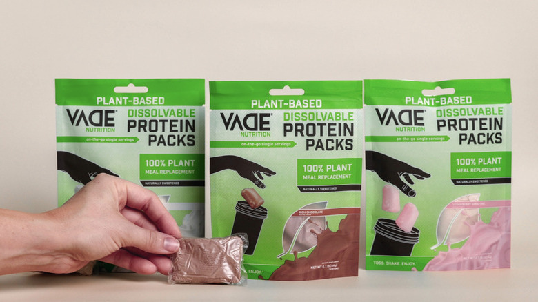 Vade Nutrition products on display