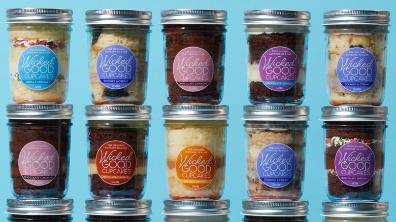 Wicked Good Cupcakes jars