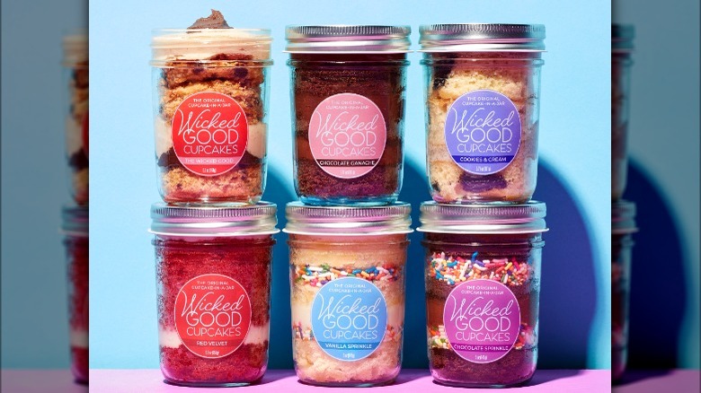 Wicked Good Cupcakes jars