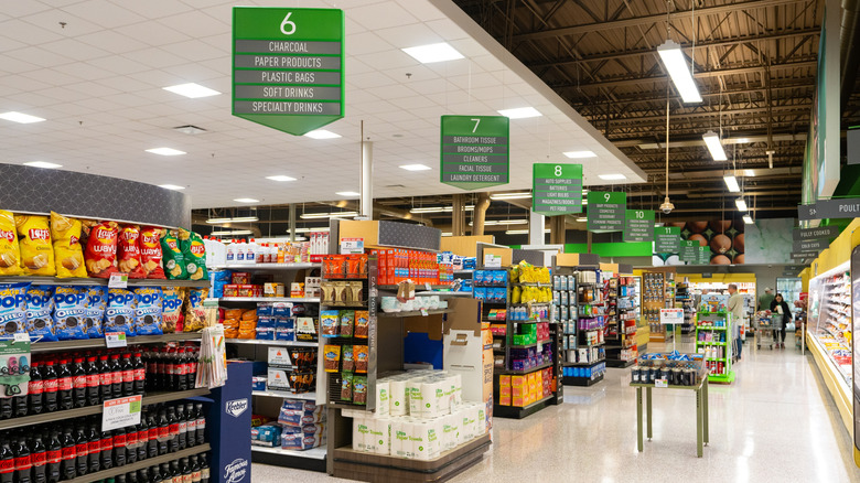 Interior of a Publix grocery store