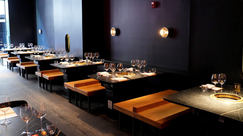 Cote Korean Steakhouse dining room