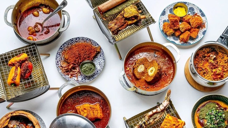 Indian food at Dhamaka