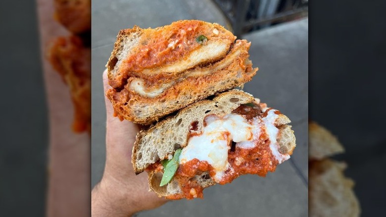 Sandwich from L'industrie Pizzeria