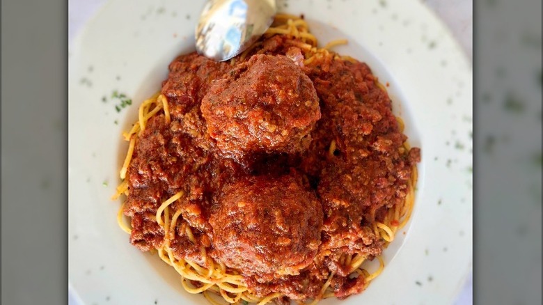 The Godfather's spaghetti bolognese