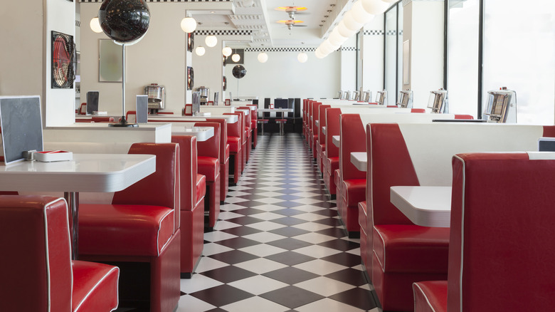 1950s style diner