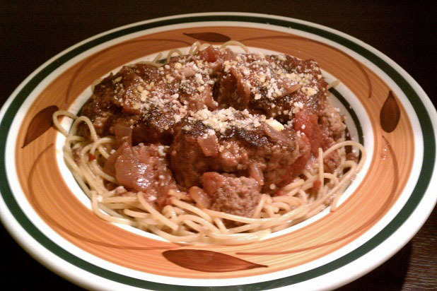 Spaghetti and Meatballs 