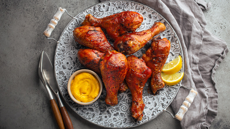Tandoori chicken legs