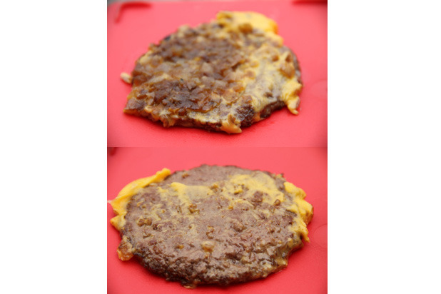 In-N-Out's Double-Double Animal-Style: The Patties