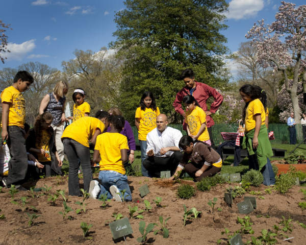 White House Garden Harvest Has Become a Tourist Attraction