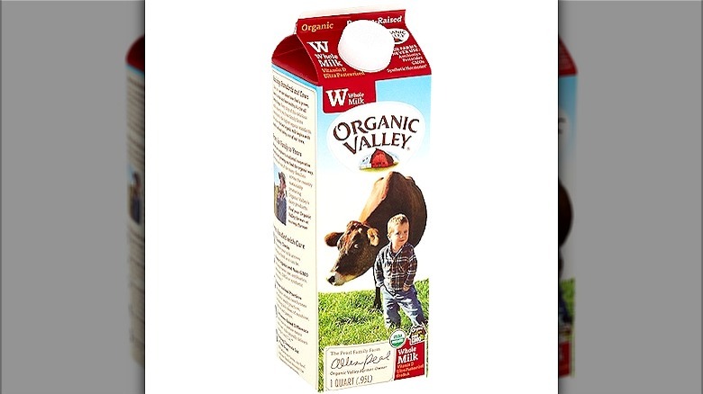Organic Valley whole milk