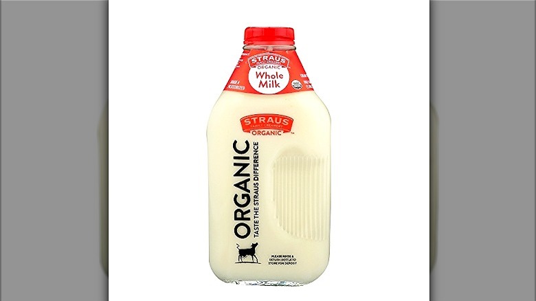 Straus Family Creamery milk