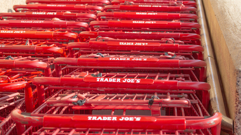 Trader Joe's carts