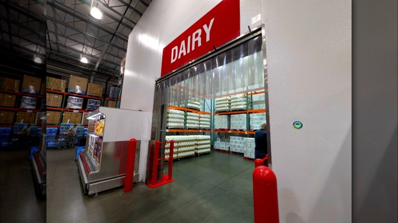 Costco dairy section