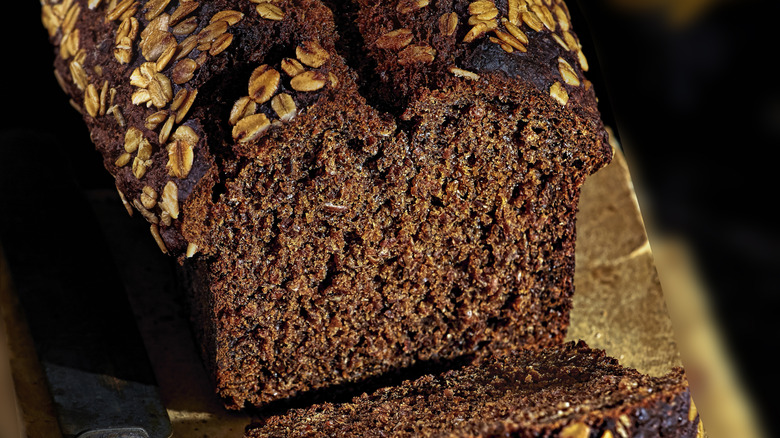 Guinness bread with whole oats