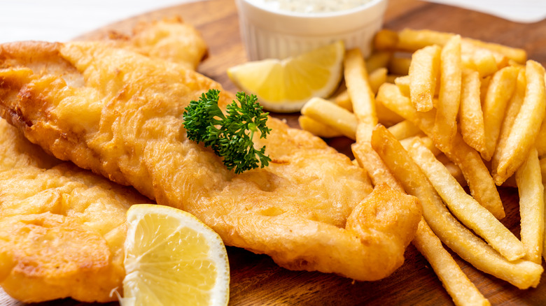 Fish and chips 