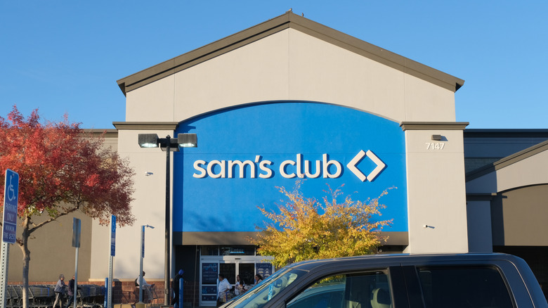 Sam's Club storefront during daytime