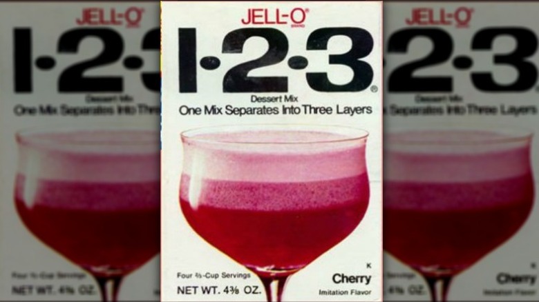 Jell-O 1-2-3 box