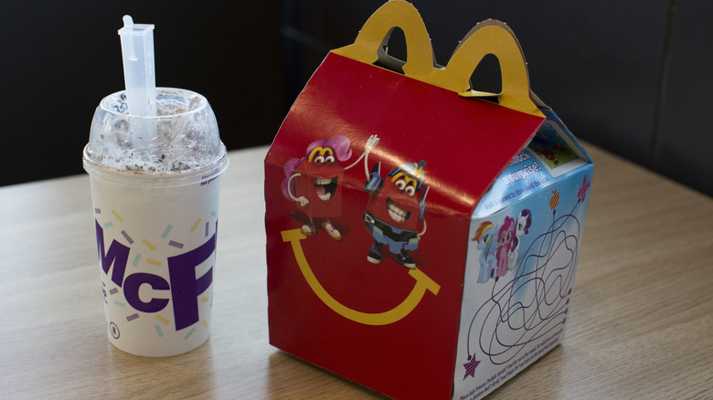 McFlurry and happy meal