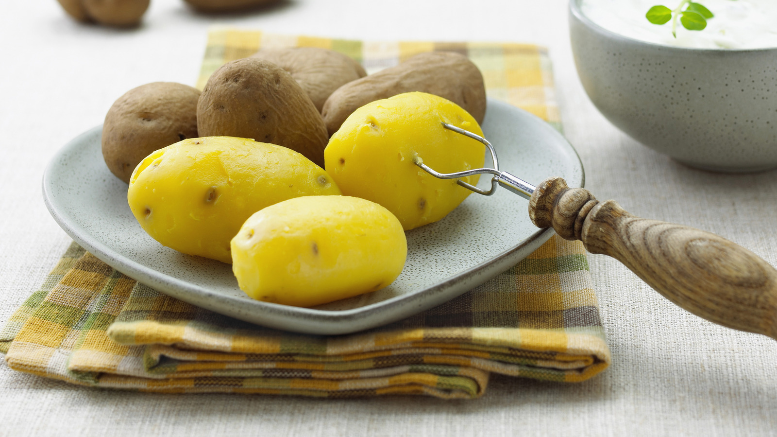 Why Vinegar Could Stop Your Potatoes From Softening