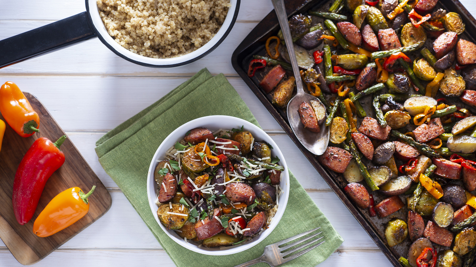 Why Your Sheet Pan Dinner Ingredients Should All Be The Same Size - Vimarsana News