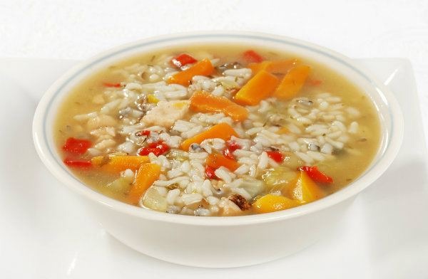 Rice and Turkey Soup