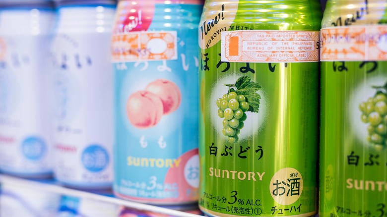 Suntory canned beverage