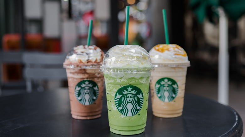 Starbucks assorted Frappucinos