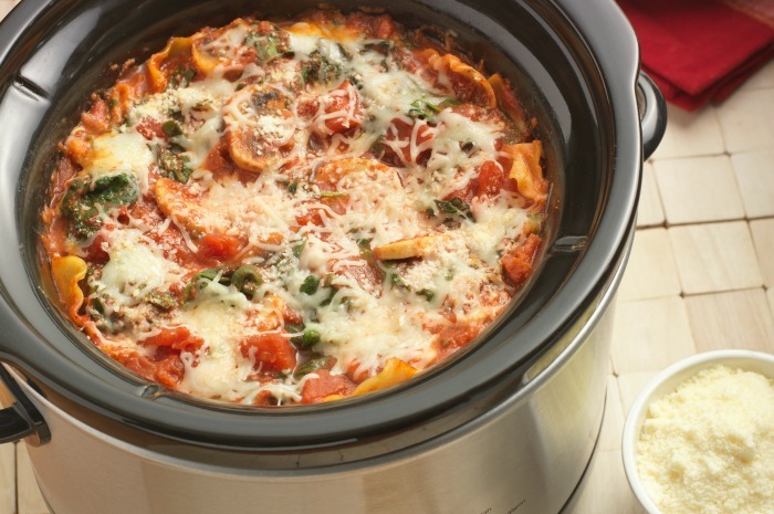 Mushroom Spinach Lasagna