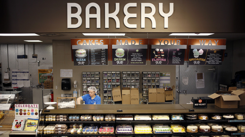 Kroger's in-store bakery