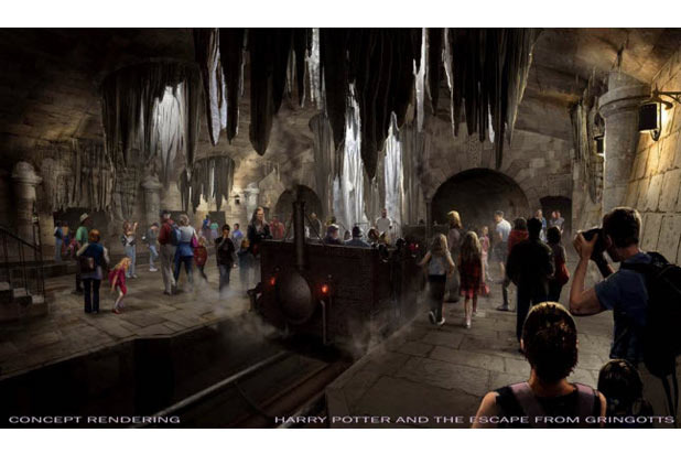 Harry Potter and the Escape From Gringotts, Universal Studios Florida, USA