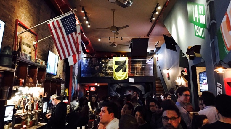 Crowded Sudhouse bar