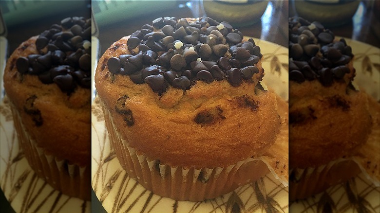 Costco banana chocolate muffin