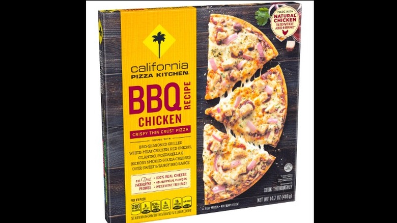 BBQ Chicken Pizza box