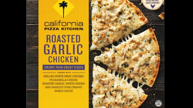 Garlic Chicken Pizza box